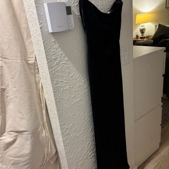 Bec + Bridge Navy Moon Dance Strapless Dress - Picture 5 of 6